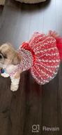 img 1 attached to 🐶 CuteBone Dog Dress with Harness D-Ring for Small Dogs, Wedding Cat Clothes, Girl Puppy Outfit in Pink, Shirt Flower Costume with Bow Hair Rope DW02M: Summer Fashion Must-Have review by Johnny Burns