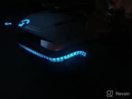 img 2 attached to Immersive Gaming Audio: Logitech G935 Wireless DTS:X 7.1 Surround Sound LIGHTSYNC RGB Headset - Black/Blue review by Arun Kumar ᠌