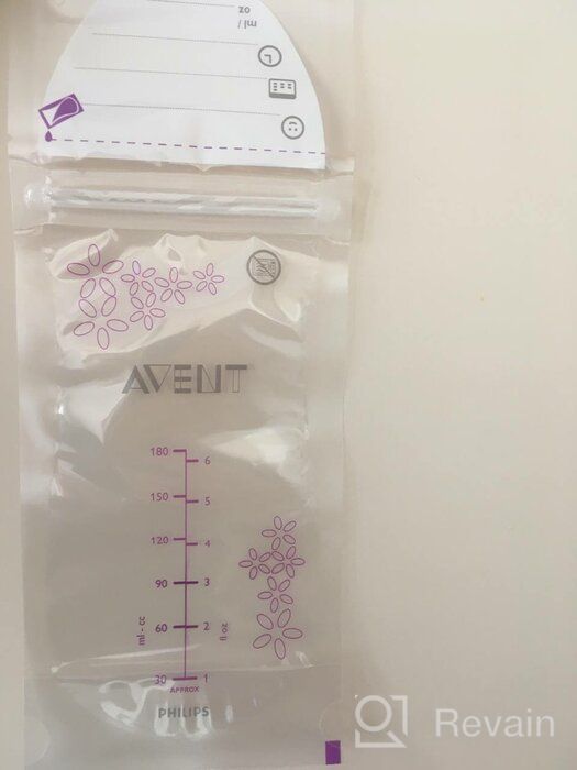 img 2 attached to 🍼 Philips Avent Breastmilk Storage Bags, Transparent, 6 oz, 50-Pack review by Aneta Olszewska ᠌