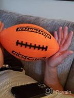 img 1 attached to NIGHTMATCH Light Up LED Football - Perfect Glow In The Dark American Football - Official Size 6 - Extra Pump And Batteries - Cool Stuff - Birthday Gifts For Boys - Waterproof Glow Football With Two LEDs review by Affan Yeo