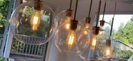 img 1 attached to Ascher Vintage LED Edison Bulbs - Dimmable 6W ST58 Filament Bulbs With E26 Medium Base And Bright Daylight White 4000K - Pack Of 6 review by Chris Destruction