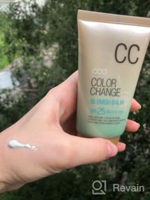 img 9 attached to Welcos CC Cream Color Change, SPF 25, 50 ml