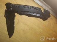 img 1 attached to FANSTINOW Folding Knife: Compact, Durable & Easy To Carry! review by Jay Koterba