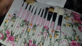 img 8 attached to 12-Piece Professional Makeup Brush Set With Floral Case - UNIMEIX Brushes For Powder, Liquid, Cream & More!