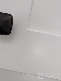 img 5 attached to “Ilyapa Черные накладные квадратные ручки для кухонного шкафа размером 1 1/4 - Набор из 10 штук оборудования для выдвижных ящиков”