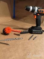img 1 attached to MAIBERG 20V Cordless Drill And Electric Screw Gun Set With 2Ah Battery, 26 Accessories, 300 In-Lb Torque, 3/8" Chuck, 2 Variable Speeds, And 1.3A Charger review by Michael Shim