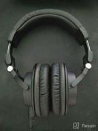 img 3 attached to Black Audio-Technica ATH-M50X Professional Grade Studio Monitor Headphones with Detachable Cable - Critically Acclaimed review by Kero Kero ᠌