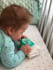 img 7 attached to Салфетки Pampers Aqua Pure: четыре упаковки для нежного и эффективного ухода за младенцем.