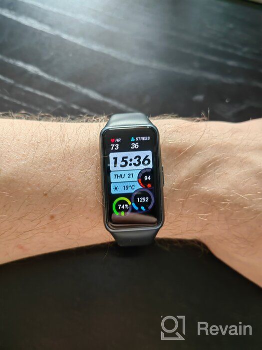 img 2 attached to HUAWEI Band 6 Fitness Tracker Smartwatch For Men Women review by Kichiro Norimatsu ᠌