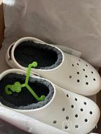 img 1 attached to Crocs Kids' Classic Lined Clog Slippers review by Eddie Pollard