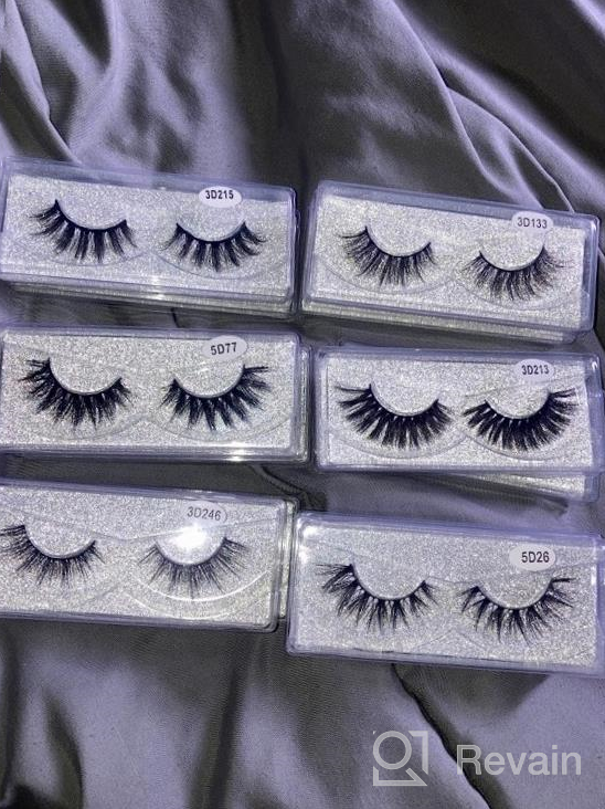 img 1 attached to Get Glamorous With MAGEFY 30 Pairs Of Soft Faux Mink Lashes In 10 Styles: Wholesale Bulk Pack With Glitter Boxes And Organza Bags review by Dan Weeman