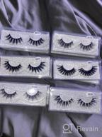 img 1 attached to Get Glamorous With MAGEFY 30 Pairs Of Soft Faux Mink Lashes In 10 Styles: Wholesale Bulk Pack With Glitter Boxes And Organza Bags review by Dan Weeman