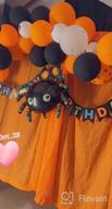 img 1 attached to Halloween Balloon Arch Garland Kit - 119 Pack Black Orange Confetti Balloons With Mylar Spider Balloon For Kids Theme Party Decorations Background Classroom Supplies. review by Marty Orthodontics