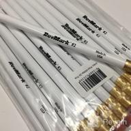 img 1 attached to 📏 RevMark Jumbo Round Pencil 24-Pack: Black Lead, USA Made Cedar Wood for Carpenters, Construction Workers, Woodworkers, Framers, DIY, Students, Teachers (Red) review by Nick Mosley