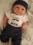 img 1 attached to Realistic 16-Inch Full Body Silicone Reborn Baby Boy Doll With Platinum Silicone For Lifelike Newborn Experience By Vollence review by Leroy Stanton