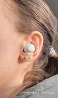 img 3 attached to Upgrade Your Audio Experience with Samsung Galaxy Buds+ Plus: True Wireless Earbuds with Improved Battery and Call Quality in White, including Wireless Charging Case and Velvet Pouch. review by Amar ᠌