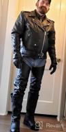 картинка 1 прикреплена к отзыву Xelement B7100 Мужская куртка для мотоцикла из черной кожи 'Classic' - товар высшего качества, размер большой. от Kiko Fanandriansyah