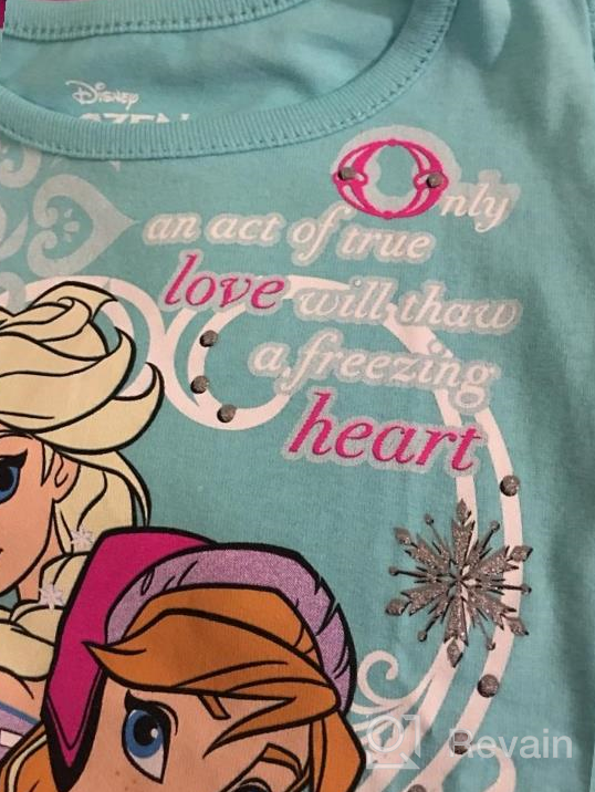 img 1 attached to Adorable Disney Frozen T-Shirts for Little Girls: Girls' Clothing Collection review by Michelle Cooper