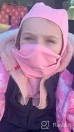 img 1 attached to 🧣 Windproof Balaclava for Toddler Snowboarding, Cycling - Girls' Cold Weather Accessories review by Judy Thomas