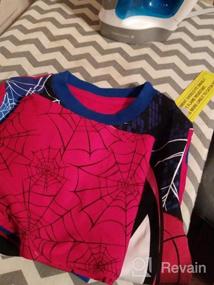 img 5 attached to Ultimate Spider-Man Boys' Spiderman Pajamas for Superhero Dreams