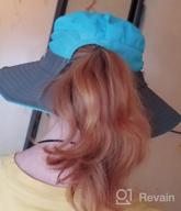 img 1 attached to Women'S Sun Hats With Wide Brim, Mesh, Boonie Style - Perfect For Beach, Fishing & UV Protection review by Hunter Feerey