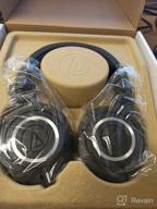 img 1 attached to Black Audio-Technica ATH-M50X Professional Grade Studio Monitor Headphones with Detachable Cable - Critically Acclaimed review by Virot Ngeonkham ᠌