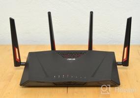 img 8 attached to Wi-Fi router ASUS RT-AC88U, black/red