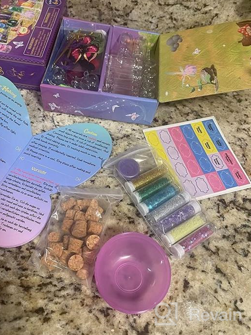 img 1 attached to Alritz Fairy Polyjuic Potion Kits For Kids, DIY 20 Bottles Magic Potions, Creative Crafts Toys For Girls 6 7 8 9 10 review by Brian Foster