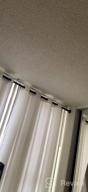 img 1 attached to DWCN Blackout Thermal Privacy Curtain: Perfect For Patio, Living Room, Bedroom And Shared Office Space - 1 Panel With 8.3Ft Width X 7Ft Height In Light Grey review by Christina Suk