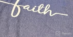 img 8 attached to Женские христианские футболки больших размеров с длинным рукавом и рисунком с карманом (1X-4X)
