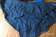img 1 attached to 🩲 Molasus Men's Breathable Cotton Briefs Underwear with No Fly and Covered Waistband - Available in Sizes S-3XL review by Brandon Carraway