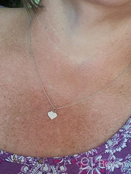 img 1 attached to 14K White Gold Rope Chain Barely-There Necklace For Women (0.7 Mm, 0.9 Mm, 1 Mm Or 1.3 Mm) - Thin And Lightweight review by Harry Jenkins