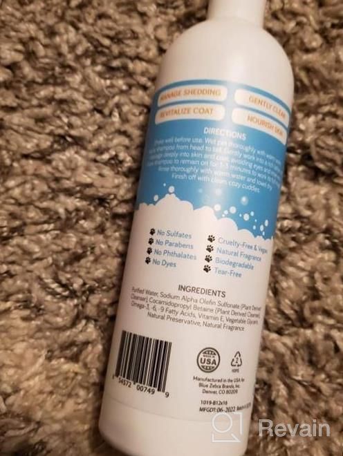 img 1 attached to Mighty Mutt Hypoallergenic De-Shedding Dog Shampoo 16 Oz - Reduce Shedding, Clean & Nourish Fresh Breeze Scent review by Jeff Labore