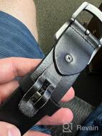 img 1 attached to SETCLYDD Casual Leather Buckle - a Timeless Classic review by Jeffrey Choudhury