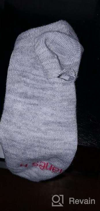 img 1 attached to Hanes Girls' Super Value 🧦 Super No Show Socks - 20 Pairs review by Kenny Noel