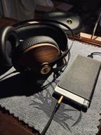 img 1 attached to Upgrade Your Audio Experience with Meze 99 Classics Walnut Silver Wired Over-Ear Headphones with Mic and Self Adjustable Headband review by Hien Quang ᠌