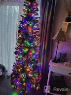 img 1 attached to 6Ft Prelit Christmas Tree With 240 Lights - Perfect For Home, Office & Party Decorations! review by Jeremy Kakaruk