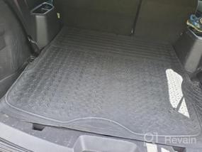 img 5 attached to Heavy Duty Rubber Cargo Liner Floor Mat For All Seasons - COPAP Weathershield Trim-To-Fit With Beige Finish