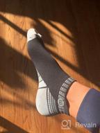 img 1 attached to 🏃 Performance-focused Compression Running Socks: Anti-Blister No Show Low Cut Ankle for Active Men and Women with Moisture Wicking capabilities review by Nick Ward