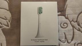 img 13 attached to 🪥 Xiaomi Mi Electric Toothbrush Head Regular NUN4010GL - Sound Brush, Light Grey, 3 Pcs: A Complete Dental Care Solution