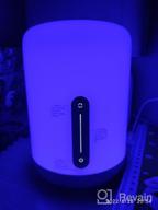 img 1 attached to Night light Xiaomi Bedside Lamp 2 LED, 9 W, armature color: white, shade color: white, version: CN review by Aneta Felner ᠌