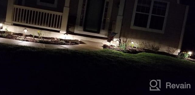 img 1 attached to Illuminate Your Outdoor Space With 12-Pack Of LEONLITE Low Voltage Landscape Lights - Waterproof And Energy-Efficient 3000K Warm White LED Lights! review by Wayne Lemke