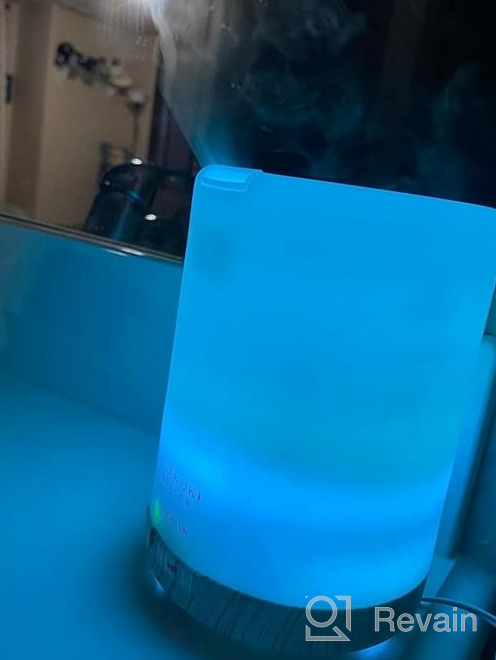 img 1 attached to Revitalize Your Home With ASAKUKI 300ML 5-In-1 Essential Oil Diffuser And Natural Humidifier With LED Light And Safety Features review by Joseph Cvetkovic