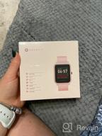 img 2 attached to 🌸 Stylish and Affordable: Amazfit Bip S Lite Smart Watch in Pink Cherry review by Agata Bachanek ᠌