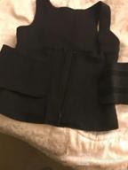 img 1 attached to Sauna Waist Trainer For Women - Tummy Cincher Body Shaper For Sweat And Weight Loss Workouts By CtriLady review by Peter Montoya