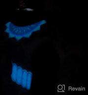 img 1 attached to Sound-Activated LED Butterfly Rave Mask For EDM, Halloween, Music Festivals, And Parties - Light Up And Glow review by Dave White