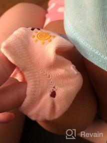 img 6 attached to Non Slip No Show Socks For Toddlers And Kids 1-5 Years - 10 Pairs With Grips Boys Girls Low Cut.