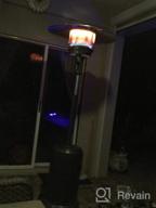 img 1 attached to 46,000 BTU Outdoor Propane Patio Heater W/ Wheels - Amazon Basics Bahama Blue review by Jeff Gopala