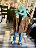 img 1 attached to STAR WARS Mandalorian Youth Sweatshirt: Trendy Boys' Clothing in Fashionable Hoodies & Sweatshirts review by Jon Thompson