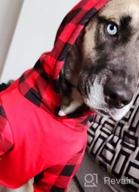 img 1 attached to Stay Stylish And Cozy: Get PUPTECK Plaid Dog Hoodies For Your Furry Friend! review by Ryan Gordon